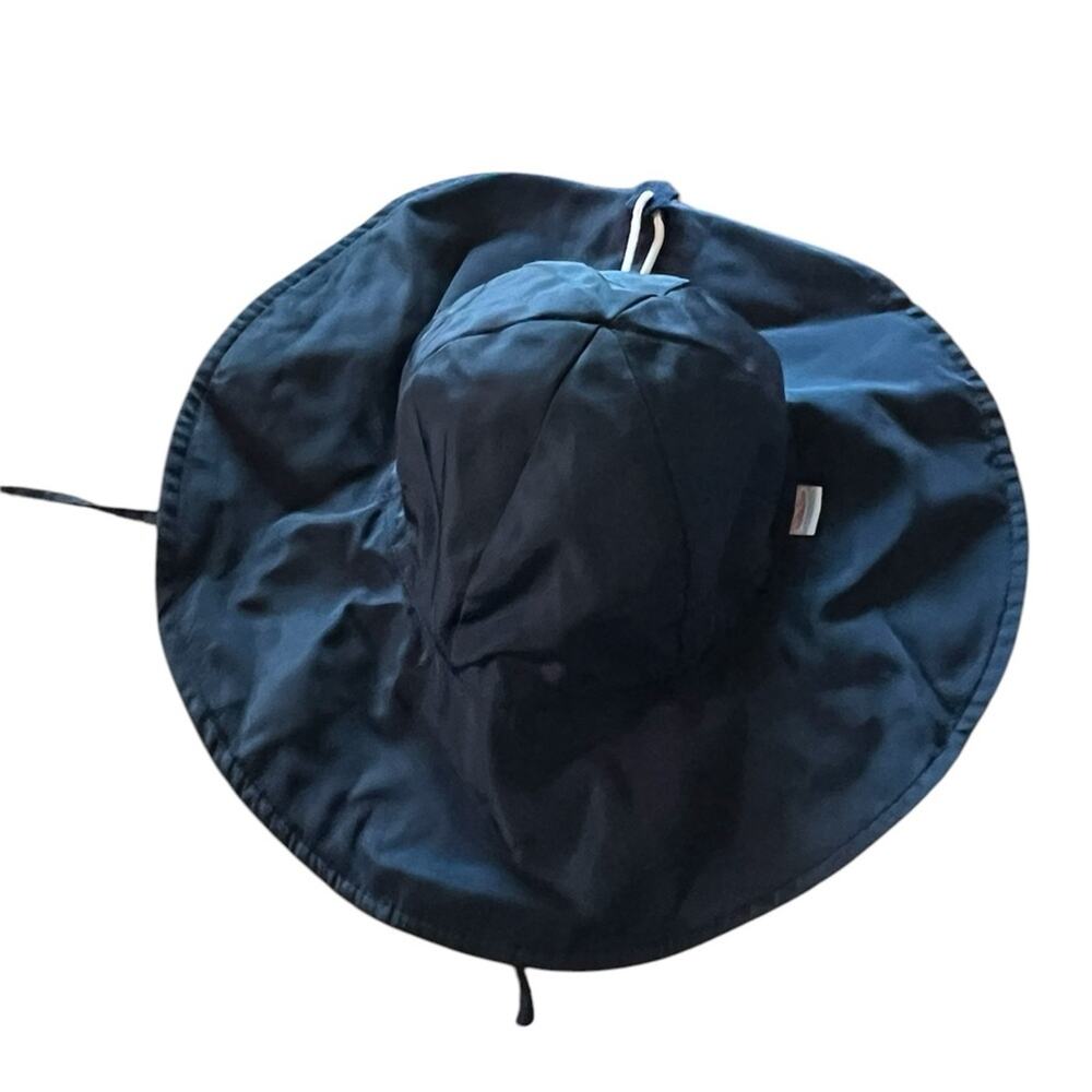 Ruffle Butts RuggedButts UPF adjustable sun hat Navy